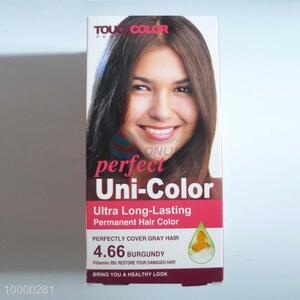 Hot Sale <em>Hair</em> <em>Dye</em>/Wholesale <em>Hair</em> Color Cream Burgundy