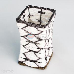 Fashion Square <em>Paper</em> Flower Vase For Home Decoration