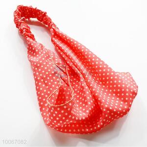 Dotted Red <em>Hair</em> Ring/<em>Hair</em> <em>Band</em> for <em>Hair</em> Decoration