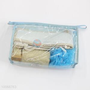 4pcs/<em>set</em> body care <em>bath</em> <em>set</em> with plastic bag