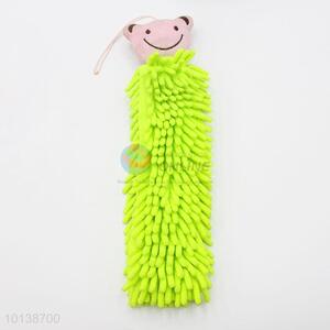 High Quality Green Chenille Hand Towel Kitchen Bathroom