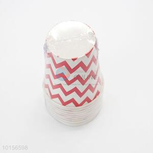 Wavy pattern disposable <em>coffee</em> <em>paper</em> cup
