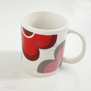 New design flower pattern ceramic water/coffee/milk cup