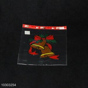 Top selling cheap price pvc jingling bell window sticker,28*39cm