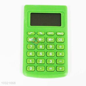 Fashion Portable Students Green Plastic <em>Calculator</em>