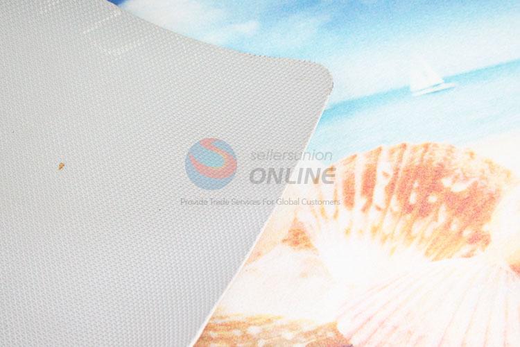 Promotional Shell Printed Door Mat,38cm*58cm