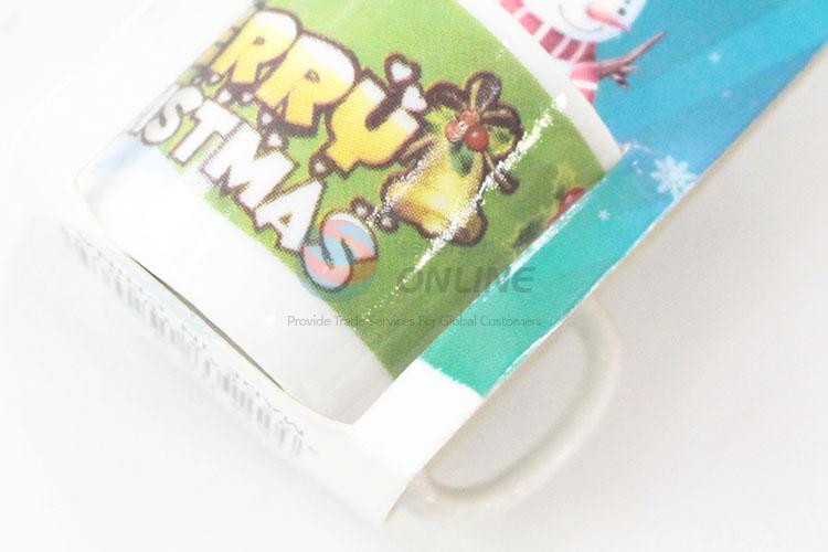Christmas style fashion low price ceramic cup