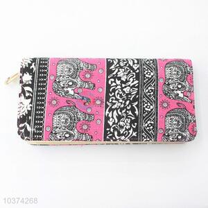 Hot Sale Canvas Long Wallet For Women