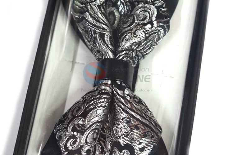 Wholesale custom low price printed bow tie for men