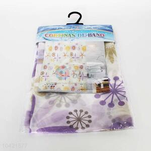Fashion Color Printing Bath Curtain Shower Curtain