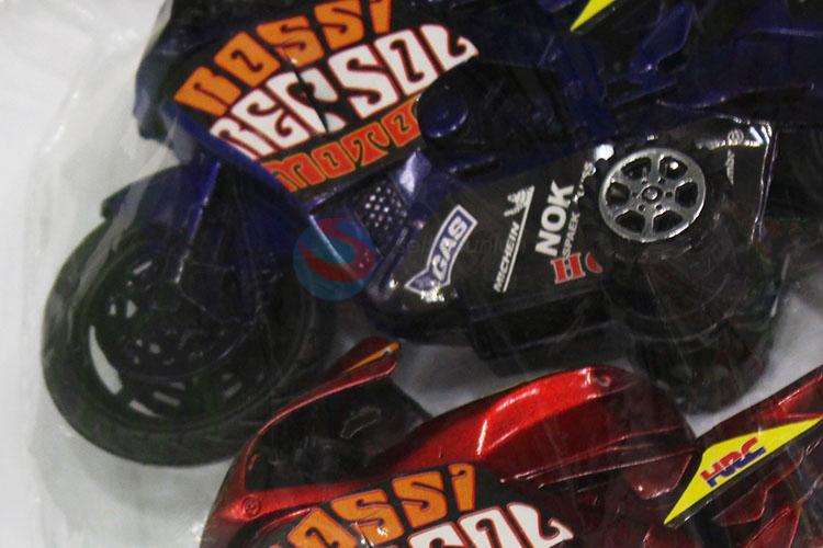 Cool high sales 2pcs blue/red motorbike toy