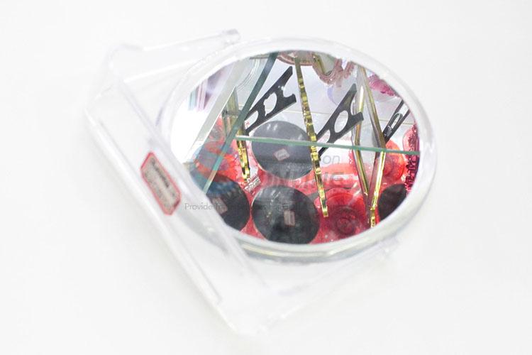 Round Standing Make Up Cosmetic Mirror