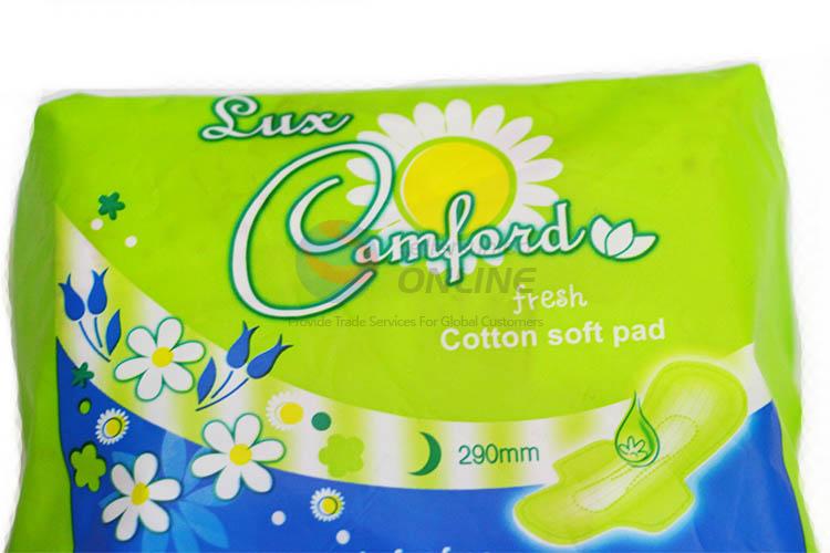 Promotional Portable 12 Pcs/Set Women Soft Cotton Sanitary Napkin