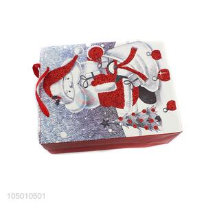Direct factory Chrismtas pattern paper gift bag with handle