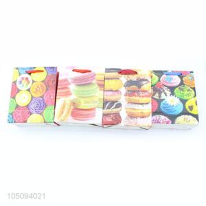 Lovely Exquisite Colorful Macarons Printed Paper Packaging Gift Bag
