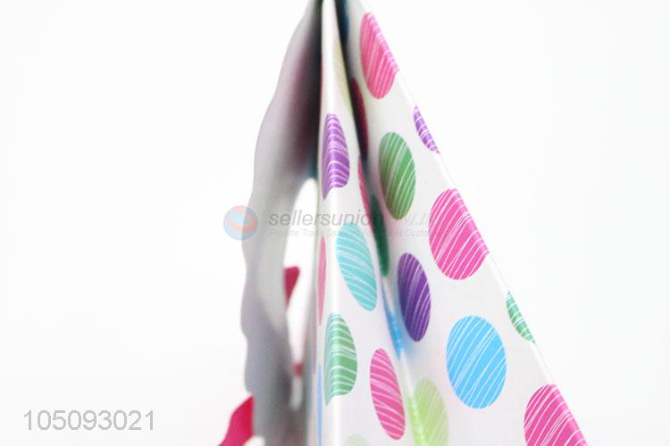 Colorful Dotted Pattern Paper Shopping Bag Paper Gift Bag
