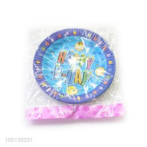 Direct Price 10pcs Disposable Paper Plates for Birthday Party