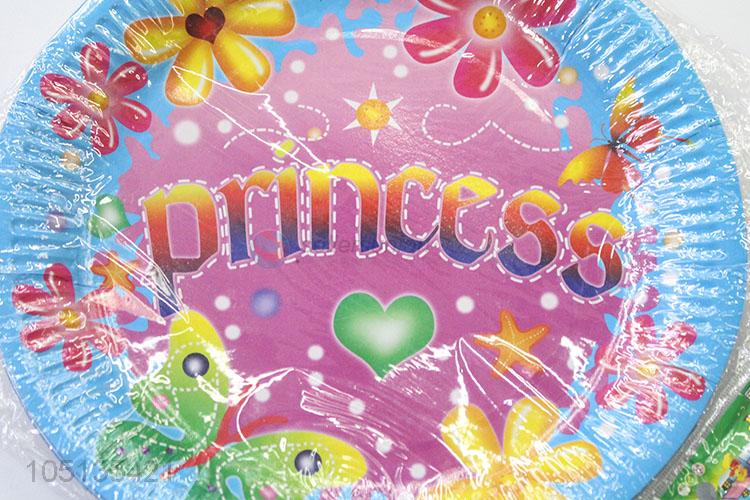 Latest Design 10pcs 7inch Children Happy Birthday Paper Plate for Cake