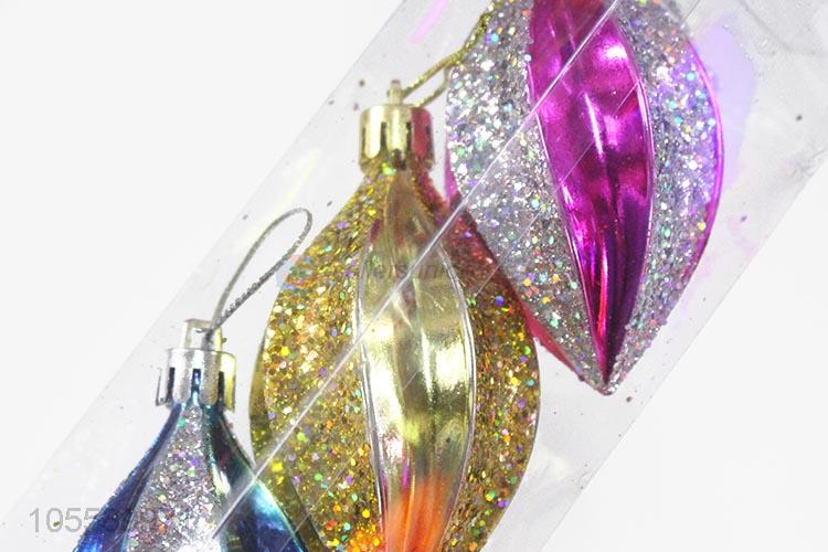 Delicate Design Plastic Colorful Christmas Ornament Festival Decoration