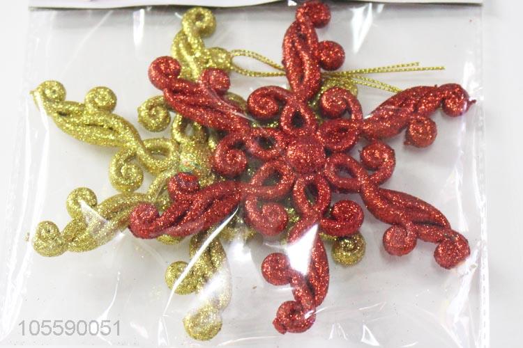 Good Quality Plastic Christmas Snowflake Decorative Ornament