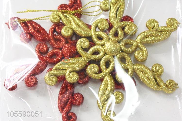 Good Quality Plastic Christmas Snowflake Decorative Ornament