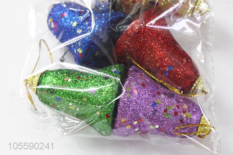 Cute Plastic Colorful Bell Christmas Ornament Best Christmas Decoration
