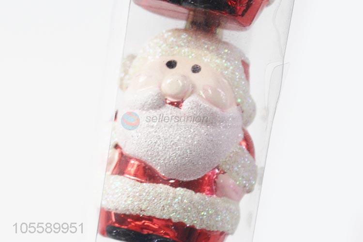 Good Sale 4 Pieces Santa Claus Christmas Hanging Tree Ornament