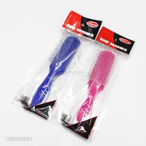 Simple Style Plastic Massage Hair Brush Hair Comb