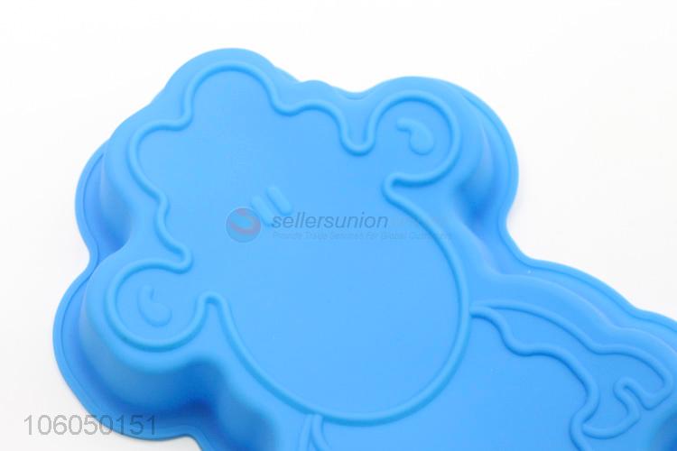 Wholesale price eco-friendly silicone catoon cake mold