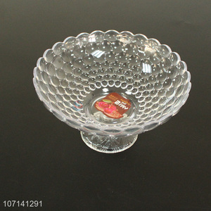 New Design Plastic Fruit Plate Fashion Fruit Tray