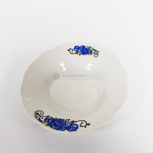 China factory round decal ceramic plates dinner plates snacks plate
