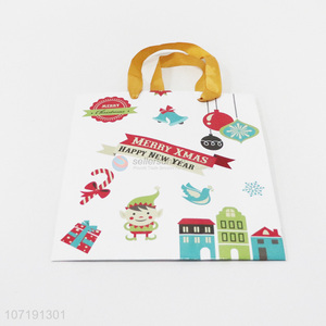 Factory Wholesale Merry <em>Christmas</em> Paper <em>Gift</em> Bag Happy New Year <em>Gift</em> Bag