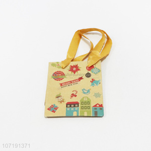 Wholesale Durable Merry <em>Christmas</em> Kraft Paper <em>Gift</em> Bag <em>Gift</em> Wrapping Bag