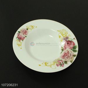 Good Quality Ceramic Plate Fashion Fruit Plate