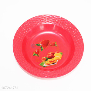 Yiwu wholesale household printing plastic tray snack tray