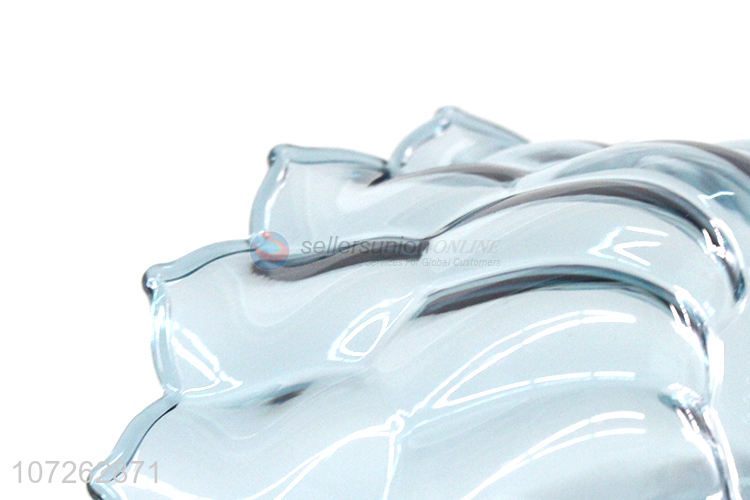 Competitive Price Flower Shaped Resin Plate Fruit Plate