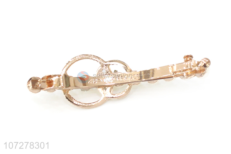 Best Sale Pearls Alloy Hair Clip For Women