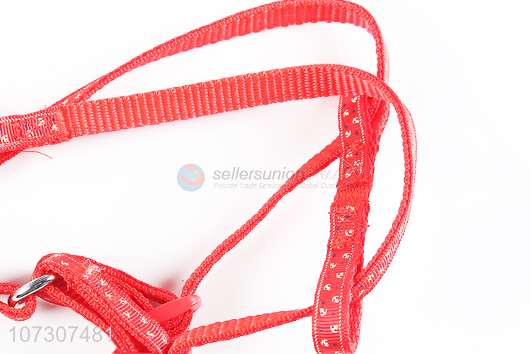 Hot products pet supplies boat anchor printed dog collar leash
