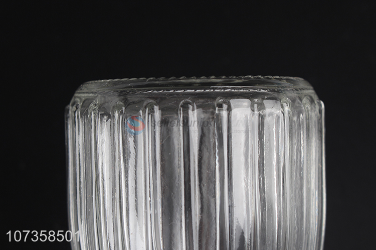 New products clear heat resistant kitchen glass jar for flower tea