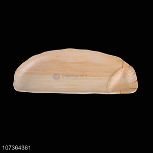 Popular Imitation Wood Texture Color Melamine Plates Dinner Plate