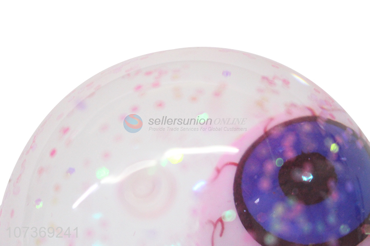 High Quality Eyeball Glitter Bouncy Crystal Balls