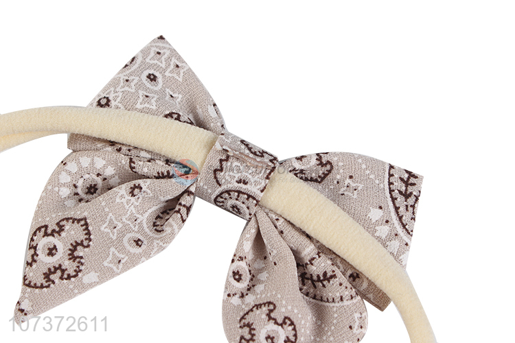 Latest Bowknot Headband Fashion Kids Hair Band
