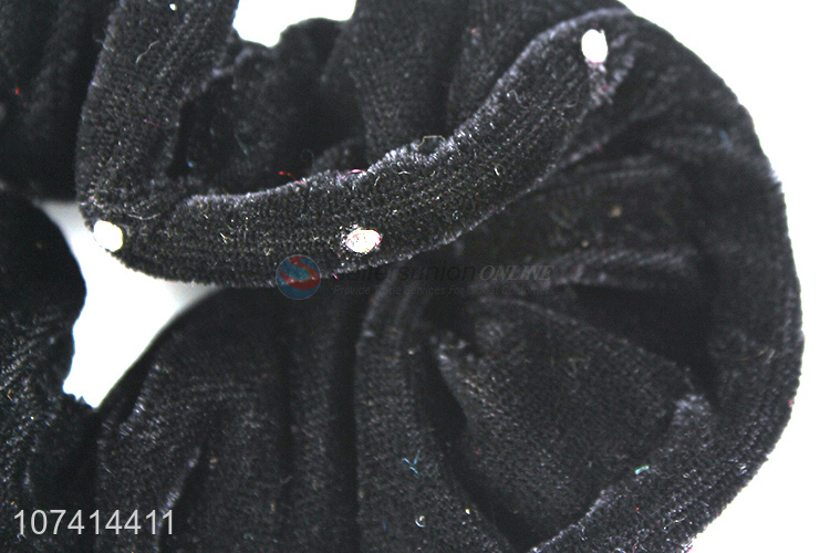 Most popular fleece scrunchie hair ring hair accessories