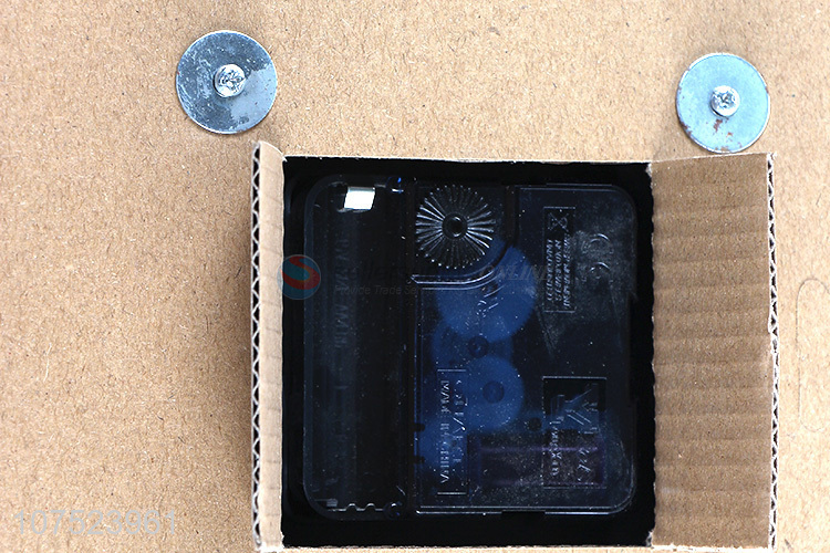 New arrival modern living room wall clock no-punch bedroom hollowed-out wall clock