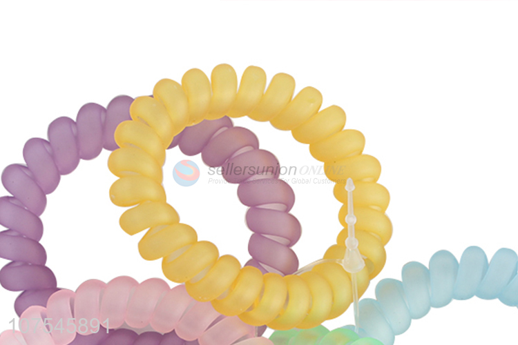 Hot Selling Elastic Telephone Wire Head Ties Hair Band Ropes