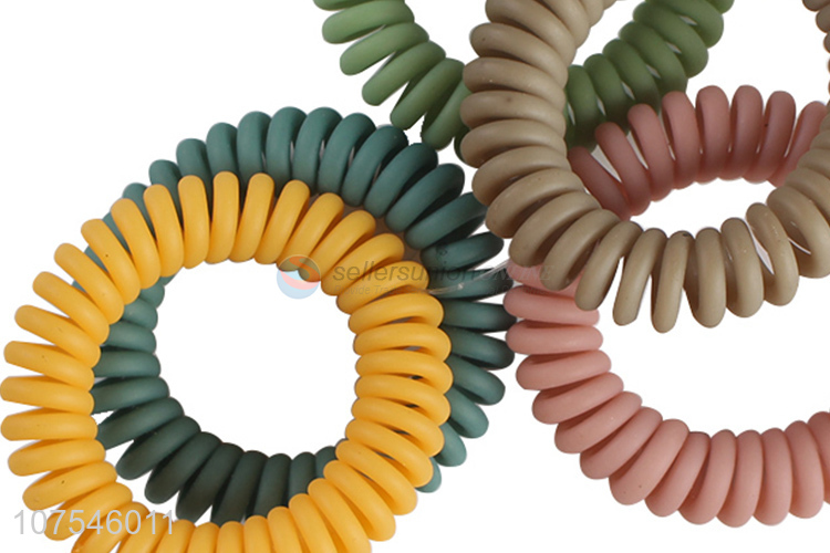 Wholesale Plastic Telephone Wire Hair Ties Classical Hair Rings