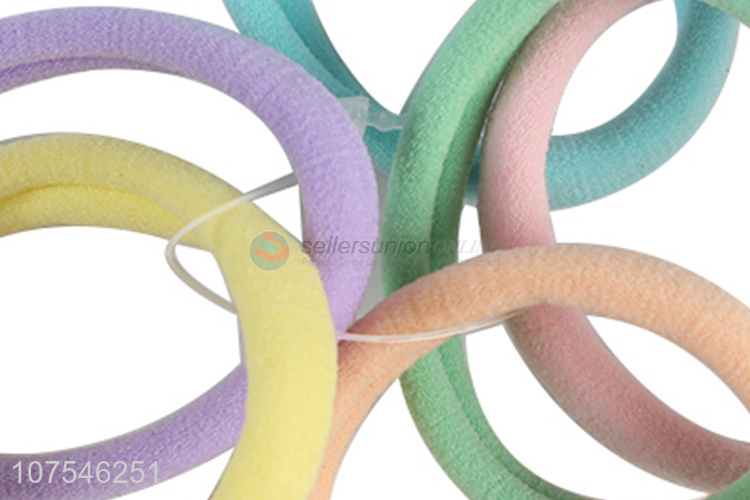 Hot Selling Fashion Hair Accessories Solid Color Hair Rope Hair Ring