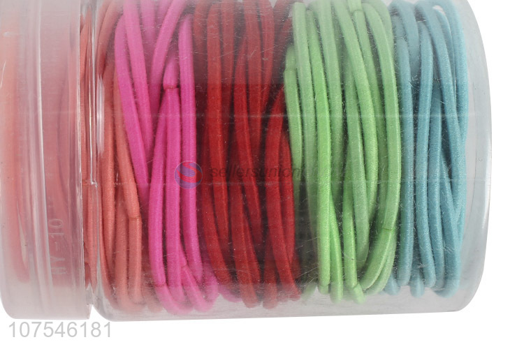 Lowest Price Multicolor Elastic Hair Band Set Fashion Hair Rings