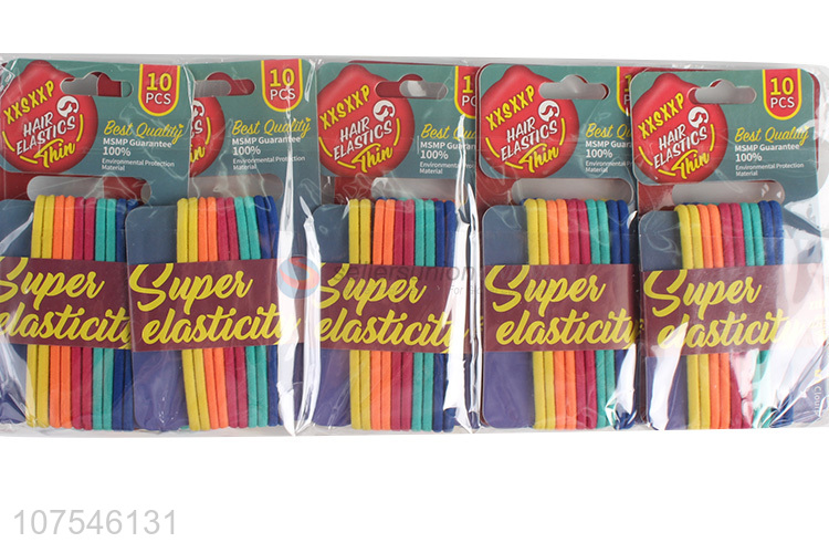 Factory Sell Hair Accessories Thin Section Hair Rings Hair Ropes