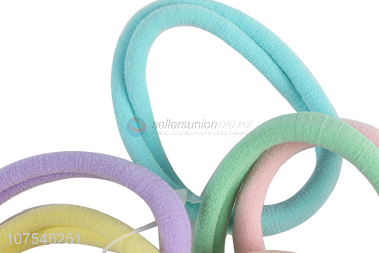 Hot Selling Fashion Hair Accessories Solid Color Hair Rope Hair Ring